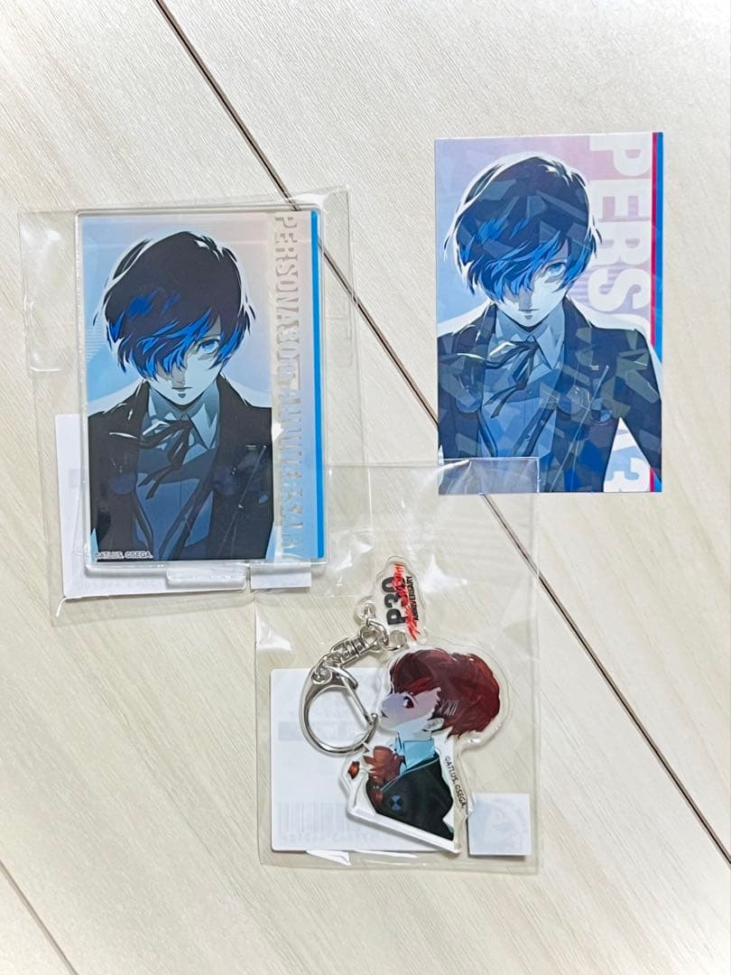 ペルソナ 30周年 京王電鉄 ポップアップ グッズセット P3 主人公セット