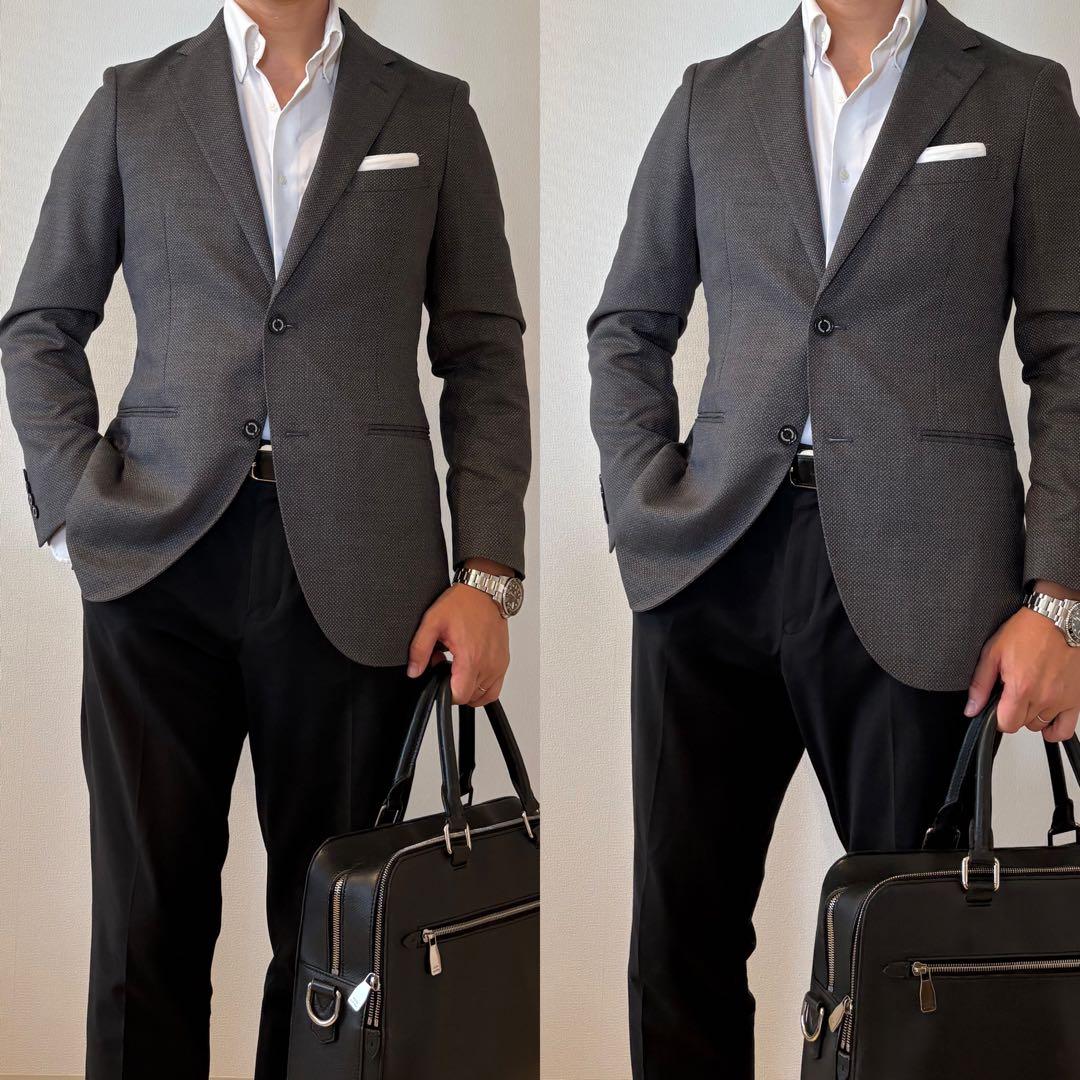 マッキントッシュ　ジャケット　M セール】 ウールトロジャケット （ノーカラージャケット）｜MACKINTOSH