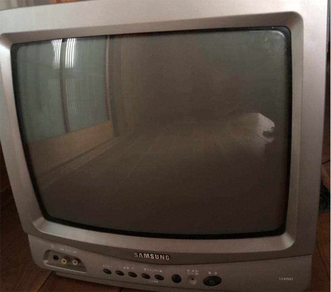 サムスンブラウン管テレビ 14 2001年製 値下げ - メルカリ
