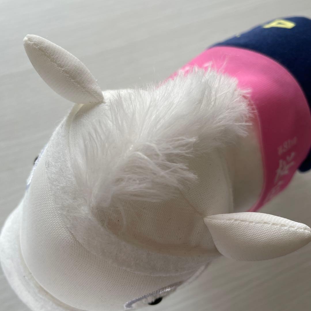 美品◇ソダシ◇第81回 桜花賞 競馬 ぬいぐるみ 4 サラブレッド