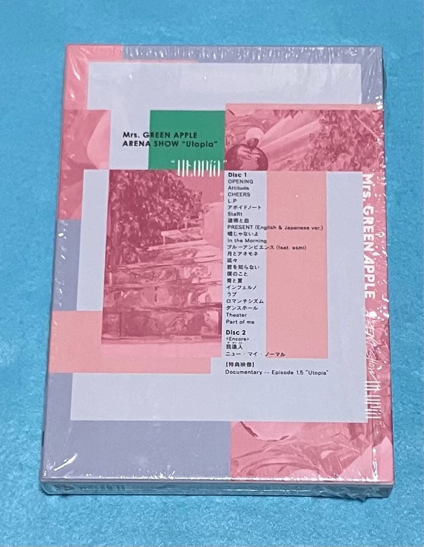 Mrs.GREEN APPLE \"Utopia\" 初回限定盤 DVD 2枚組