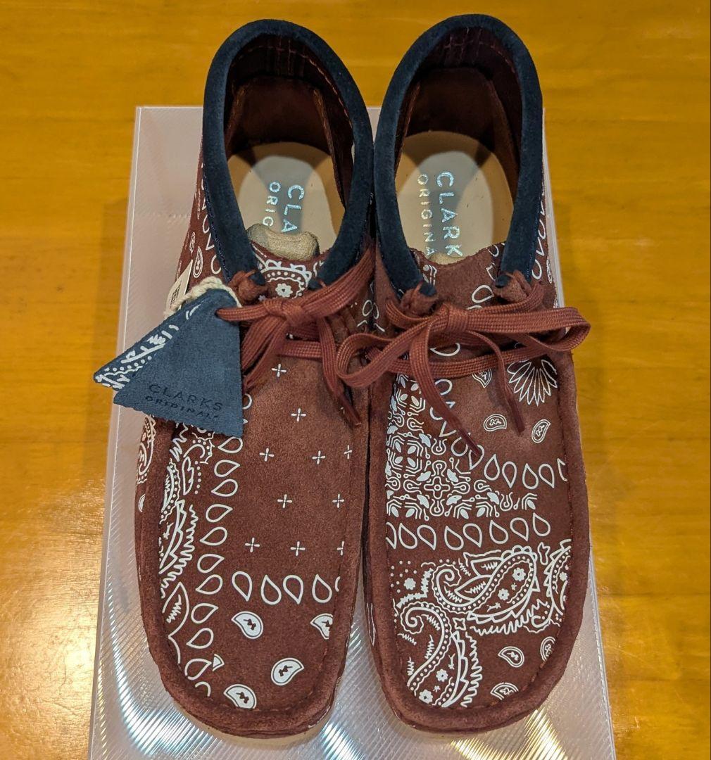 未使用】Clarks Wallabee クラークス ワラビー ペイズリー - メルカリ