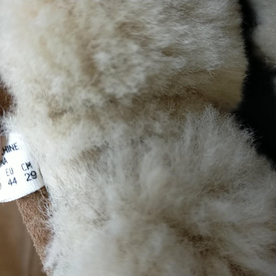 ショウ様限定 スイコック ミッド ムートンブーツ 茶 29 ビブラム