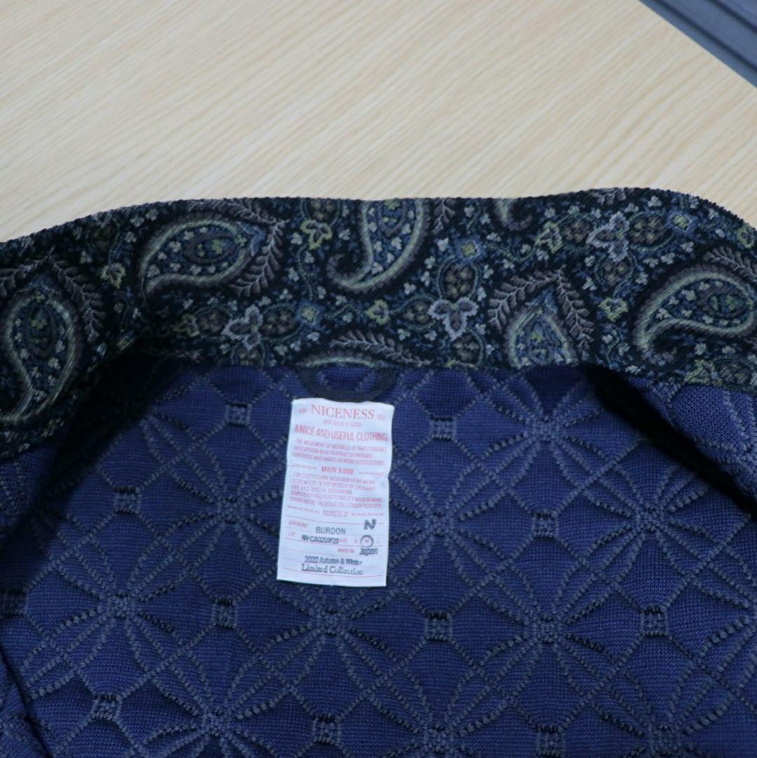 NICENESS 22AW BURDON パイピングハーフコート Mサイズ - メルカリ