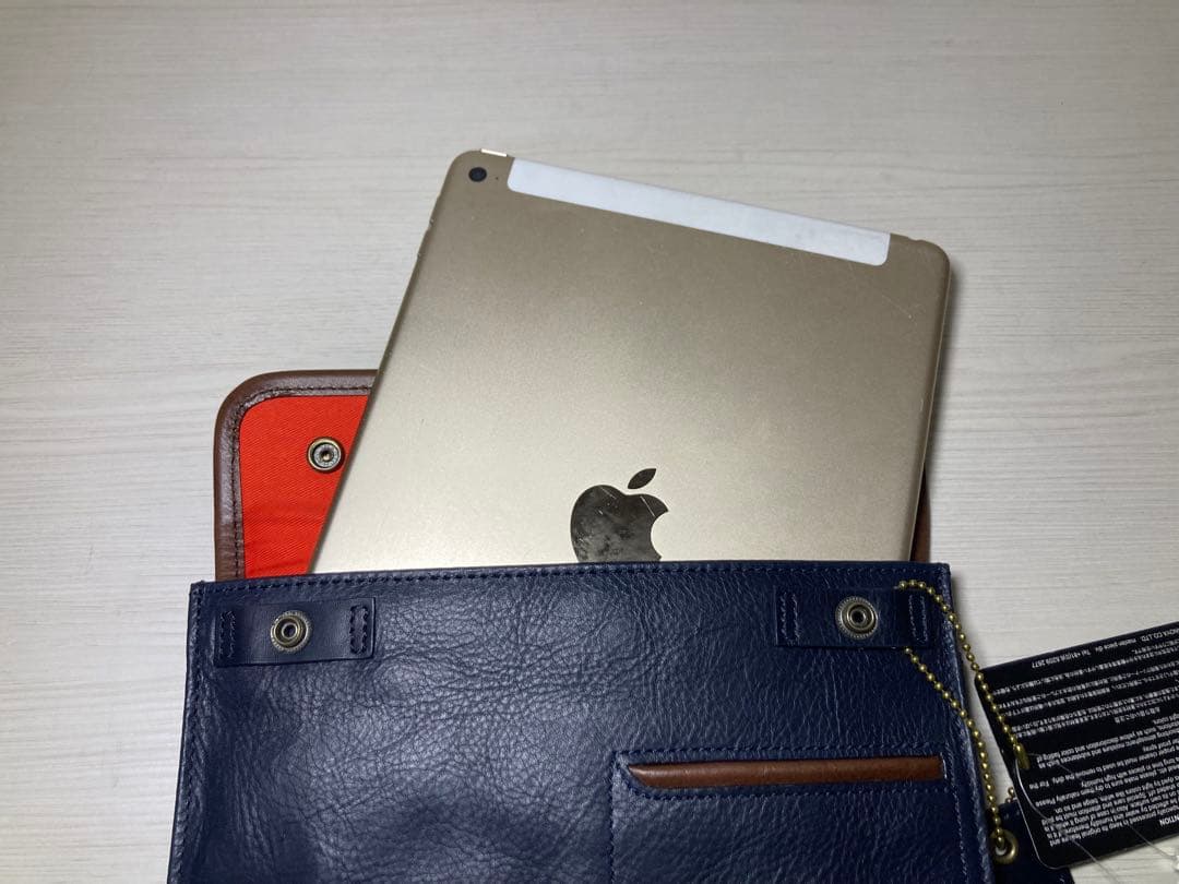 未使用品】master-piece タブレットケース iPadケース 青 - メルカリ