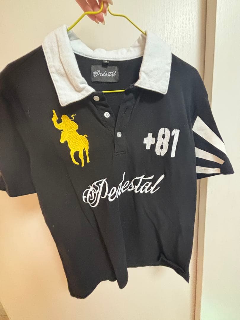 Pedestal polo tee jellyyabashi flexwitme