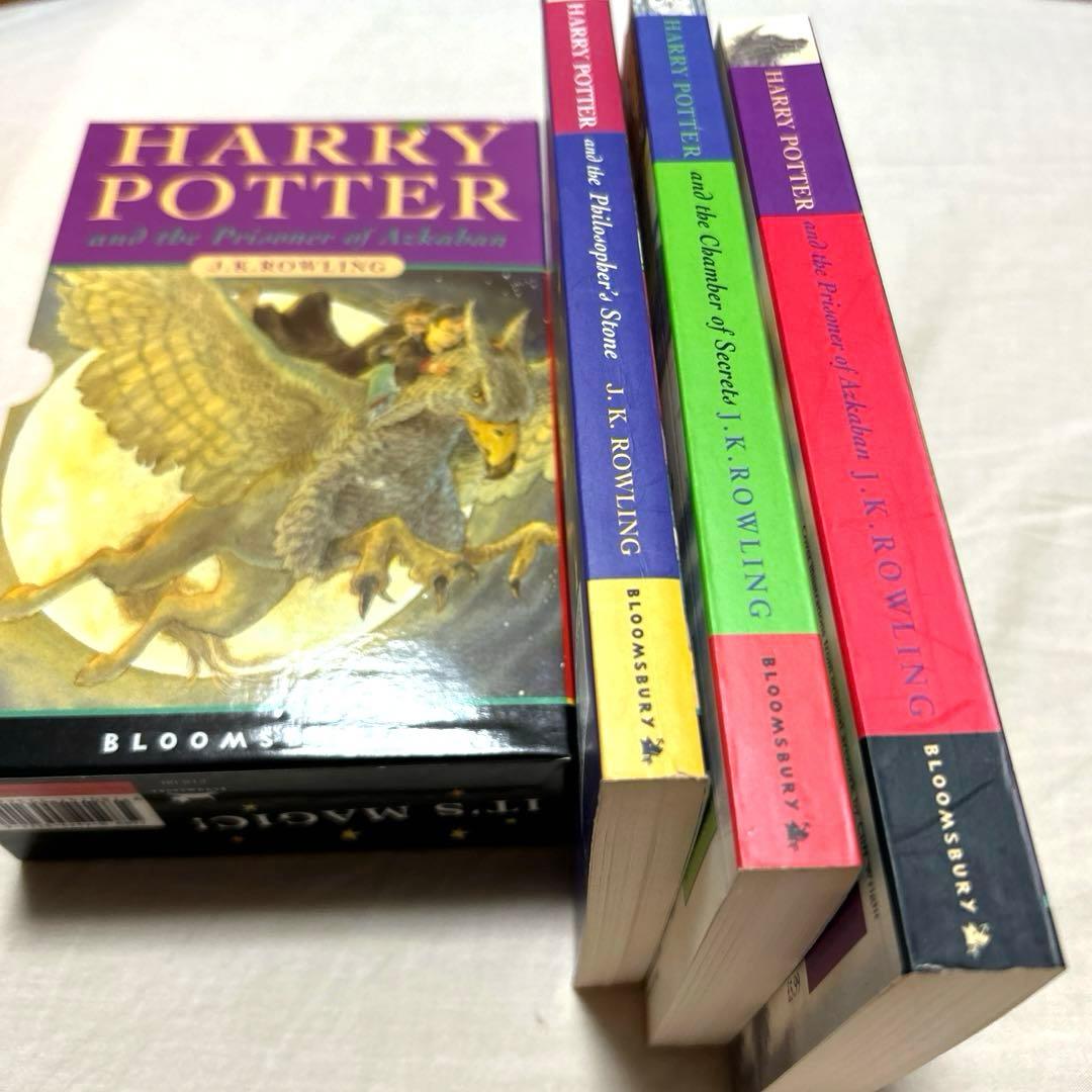 英語版 ハリーポッター 3冊ボックスセット 洋書 - メルカリ