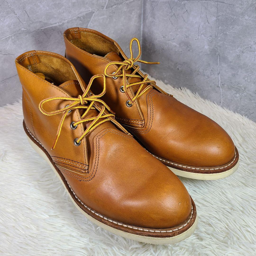 美品【RED WING 】3140 ワークチャッカブーツ USA製 アメカジ - メルカリ