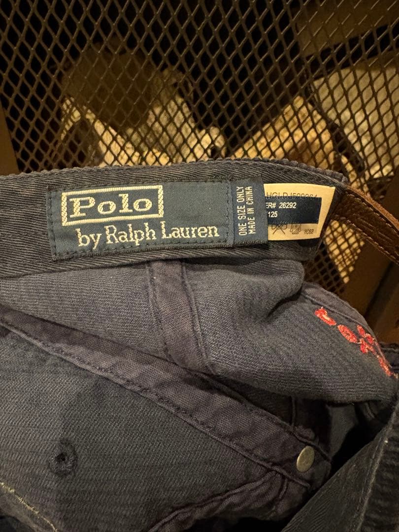 POLO RALPH LAUREN SKI CLUB コーデュロイ キャップ