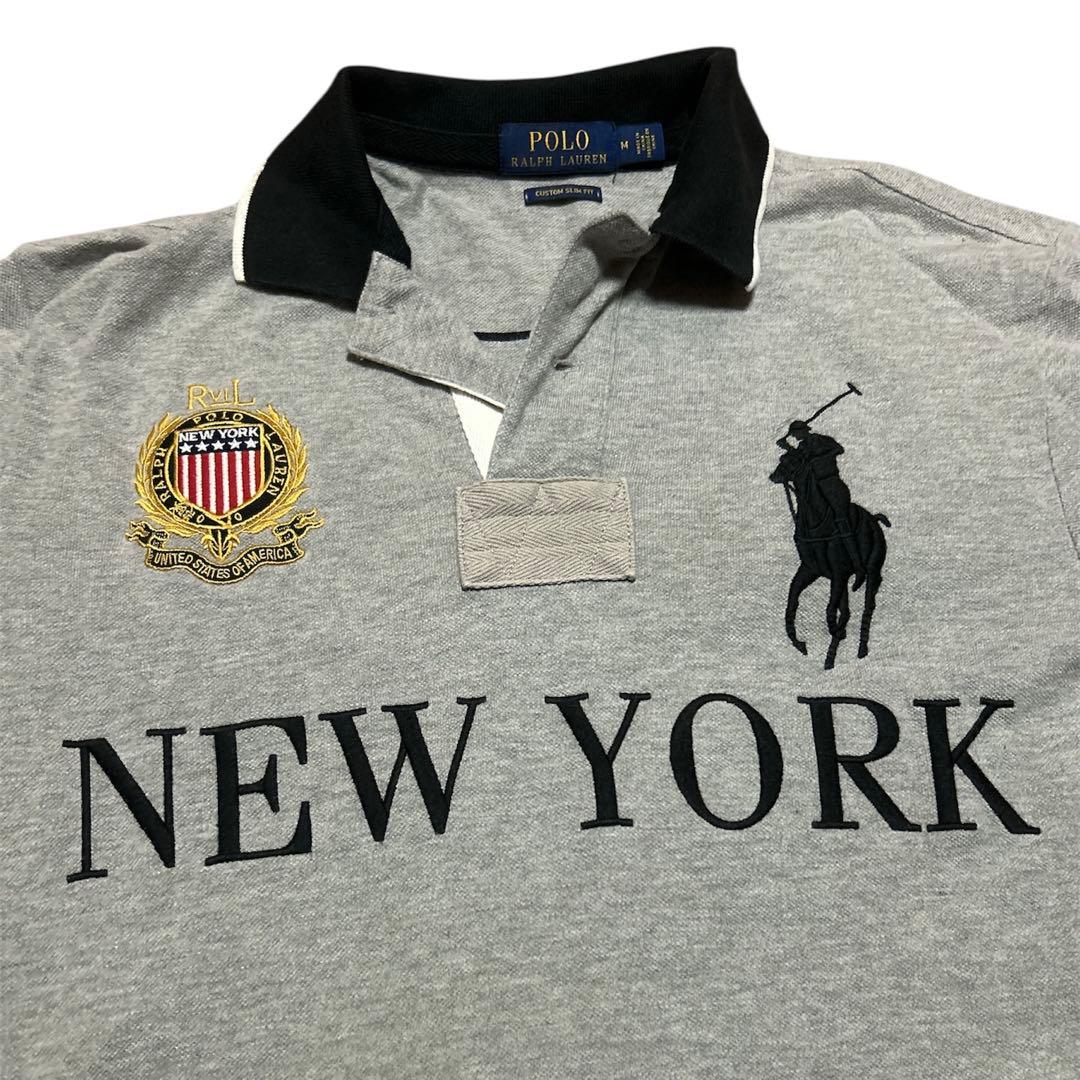 POLO RALPH LAUREN ビッグポニー ニューヨーク NY ポロシャツ - メルカリ
