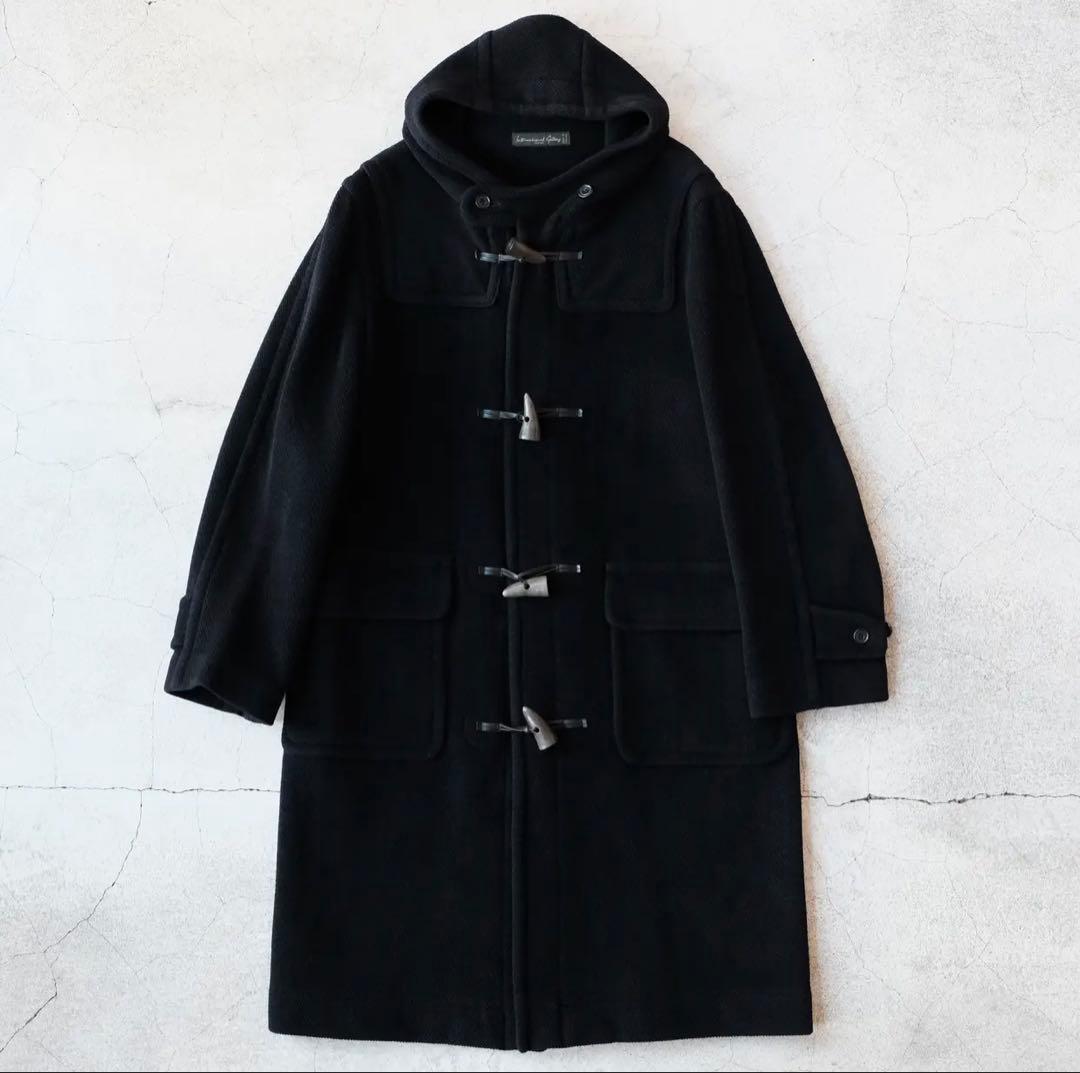 ジャケット・アウター international gallery beams duffle coat Beams Plus - Herringbone Wool-Blend Hooded Duffle Coat - Blue