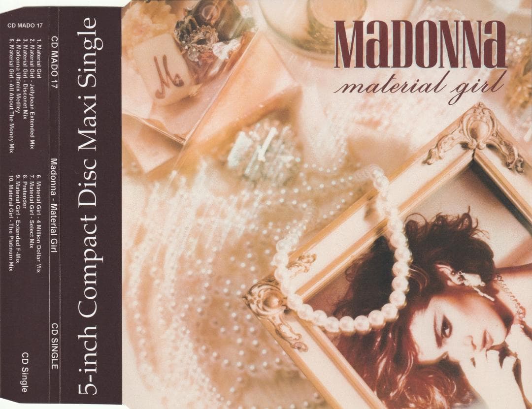 Madonna　Material Girl リミックス集　貴重 CD Amazon.com: Material Girl / Pretender: CDs & Vinyl