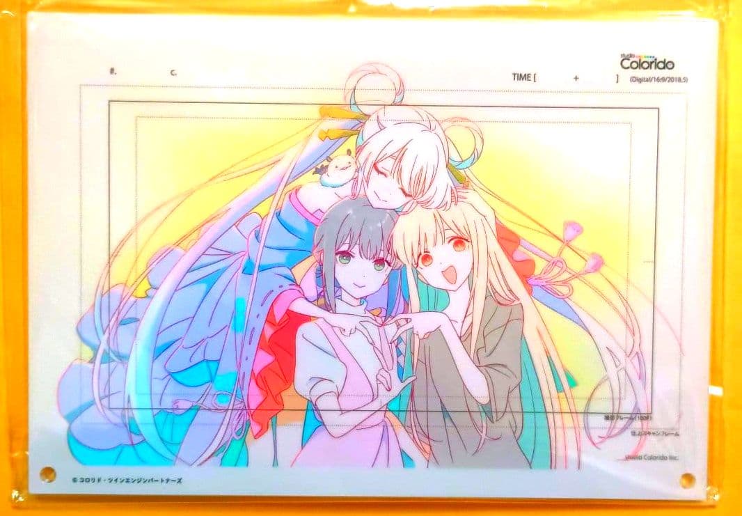 激レア品/在庫1点限り】映画 超かぐや姫 ラフ原画 アクリルパネル