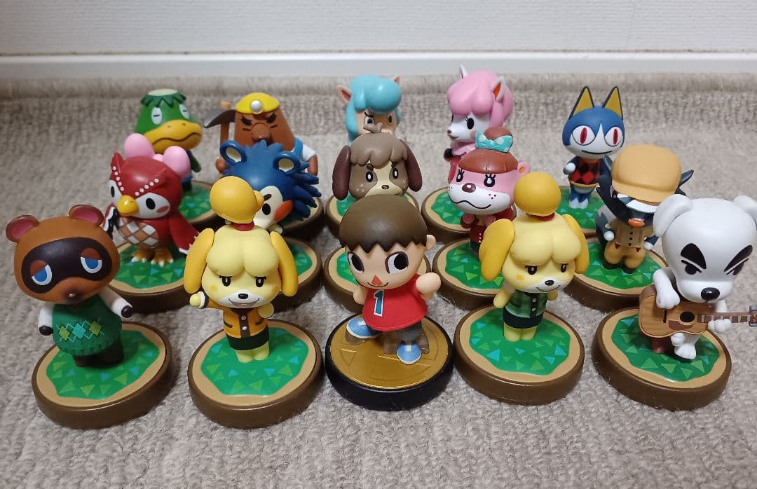 どうぶつの森 amiibo フィギュア 15体まとめ売り サンリオ amiibo