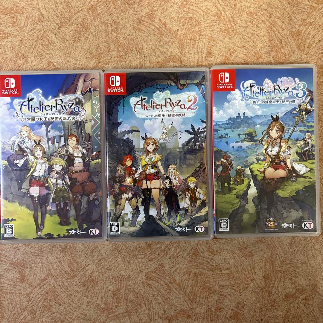 switch ライザのアトリエ 1・2・3 セット Amazon.co.jp: switch ライザのアトリエ1 2 3プレミアムボックス