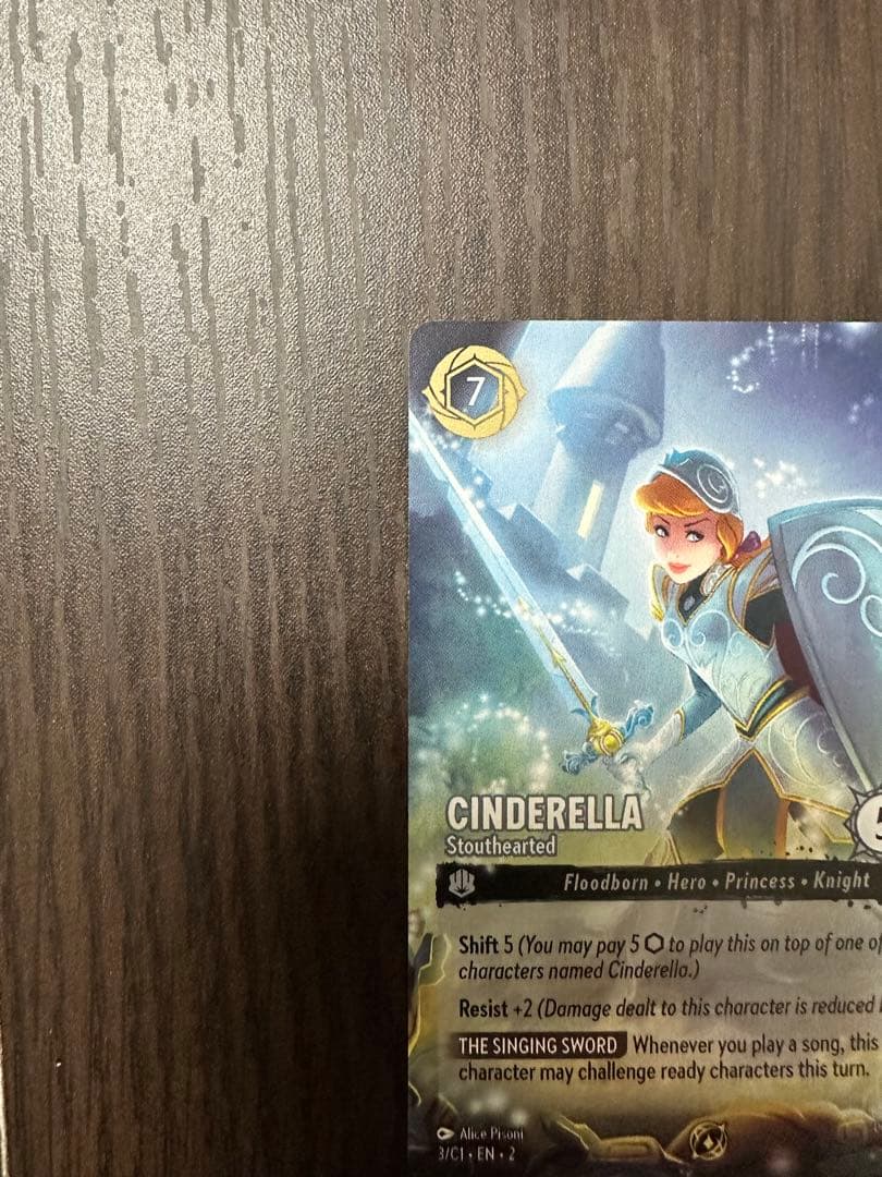 か*ん様 ロルカナ シンデレラ プロモ Lorcana Challenge 海外 - メルカリ