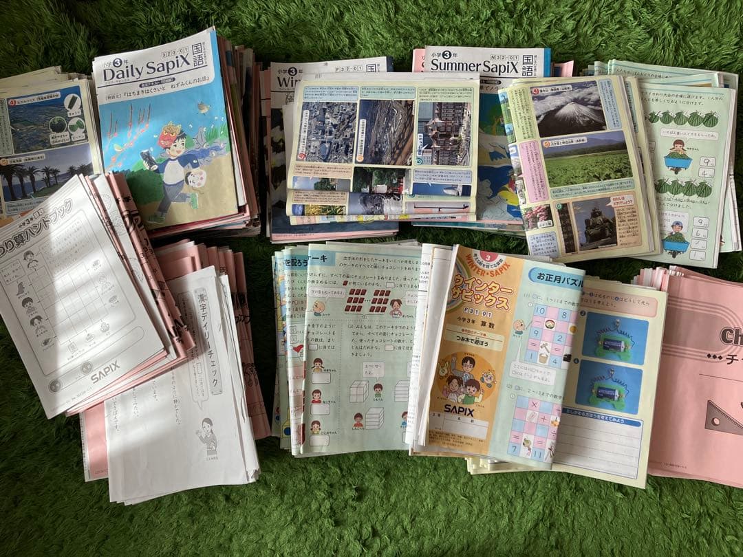 サピックス 3年生 2025年 フル教材1年分 夏期 冬期講習も含む - メルカリ