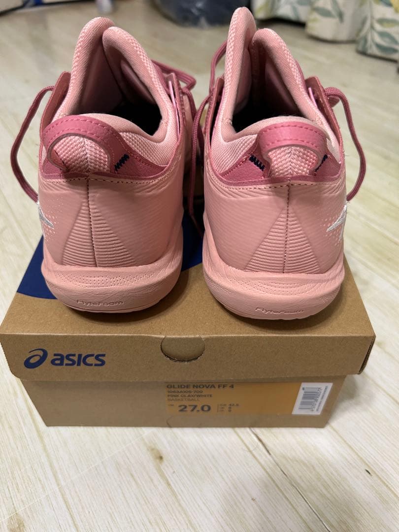 asics GLIDE NOVA FF4 27.0cm ピンク最終値下げ