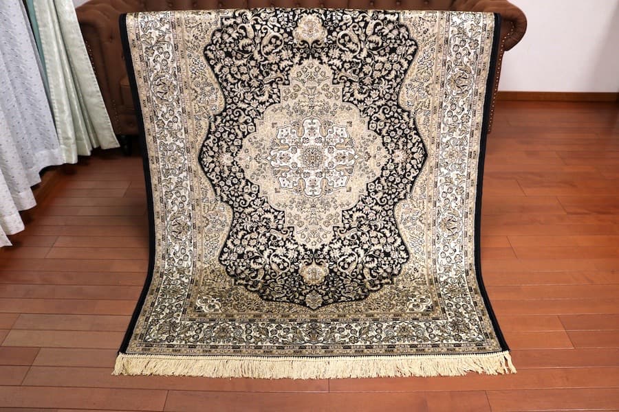 在庫処分価格！ 早い者勝ちです！ペルシャ柄絨毯 120×160カーペット 訳あり Amazon｜ラグ カーペット かわいい ペルシャ トルコ風 絨毯 じゅうたん