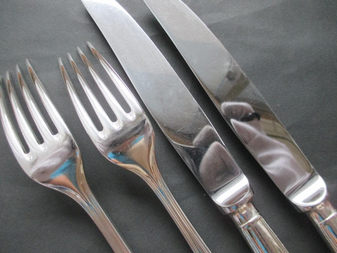 ☆仏蘭西銀器クリストフルシルバー カトラリー4本セット 定番のアルビ