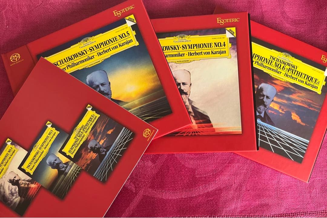 Esoteric チャイコフスキー交響曲第4番、第5番、悲愴 3枚組 CD