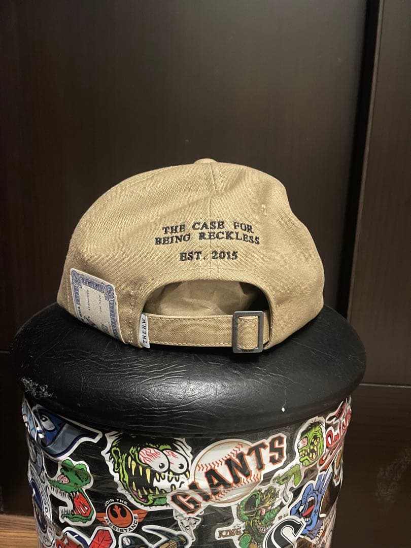 帽子 THE H.W.DOG&CO MID PROFILE CAP Beige