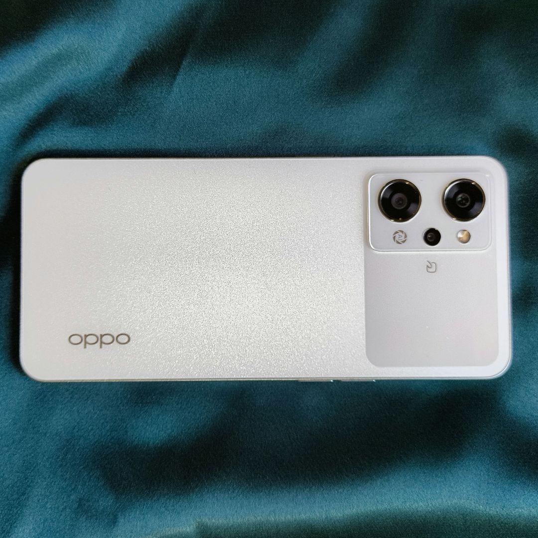 OPPO Reno9 A ムーンホワイト オマケ付 - メルカリ