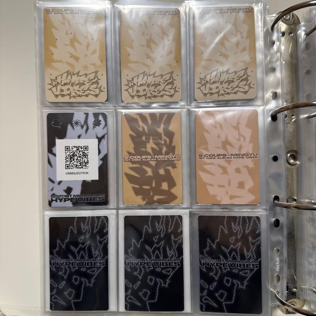 SEVENTEEN C×M HYPE VIBES トレカ ミンギュ - メルカリ