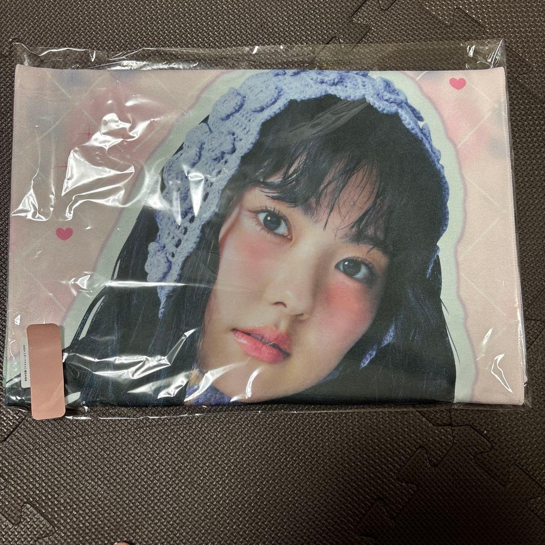 菱田未渚美 girls2 ラッフルくじ C賞 スポーツタオル ガールズガールズ