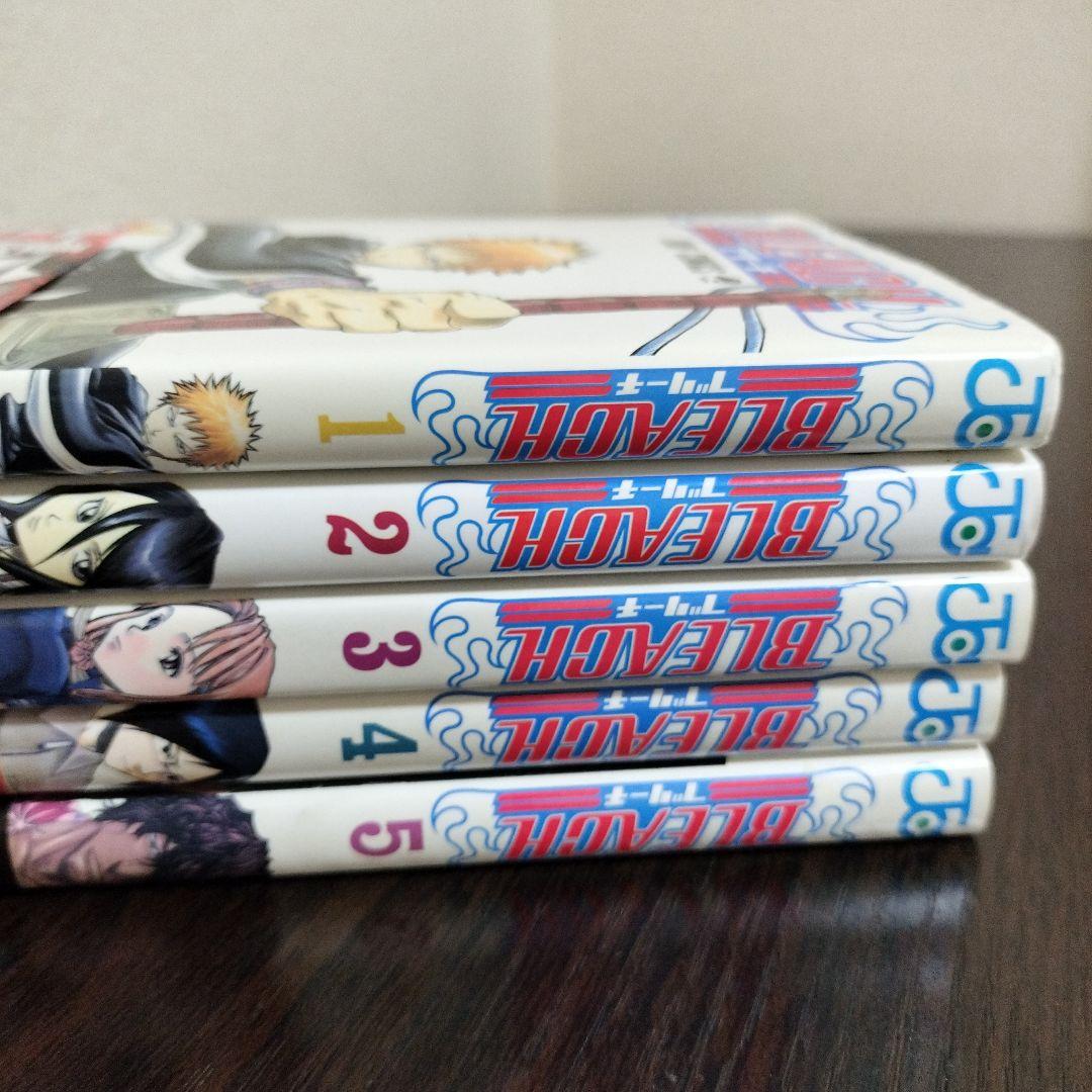 BLEACH ブリーチ 1巻から5巻 初版 帯付き - メルカリ