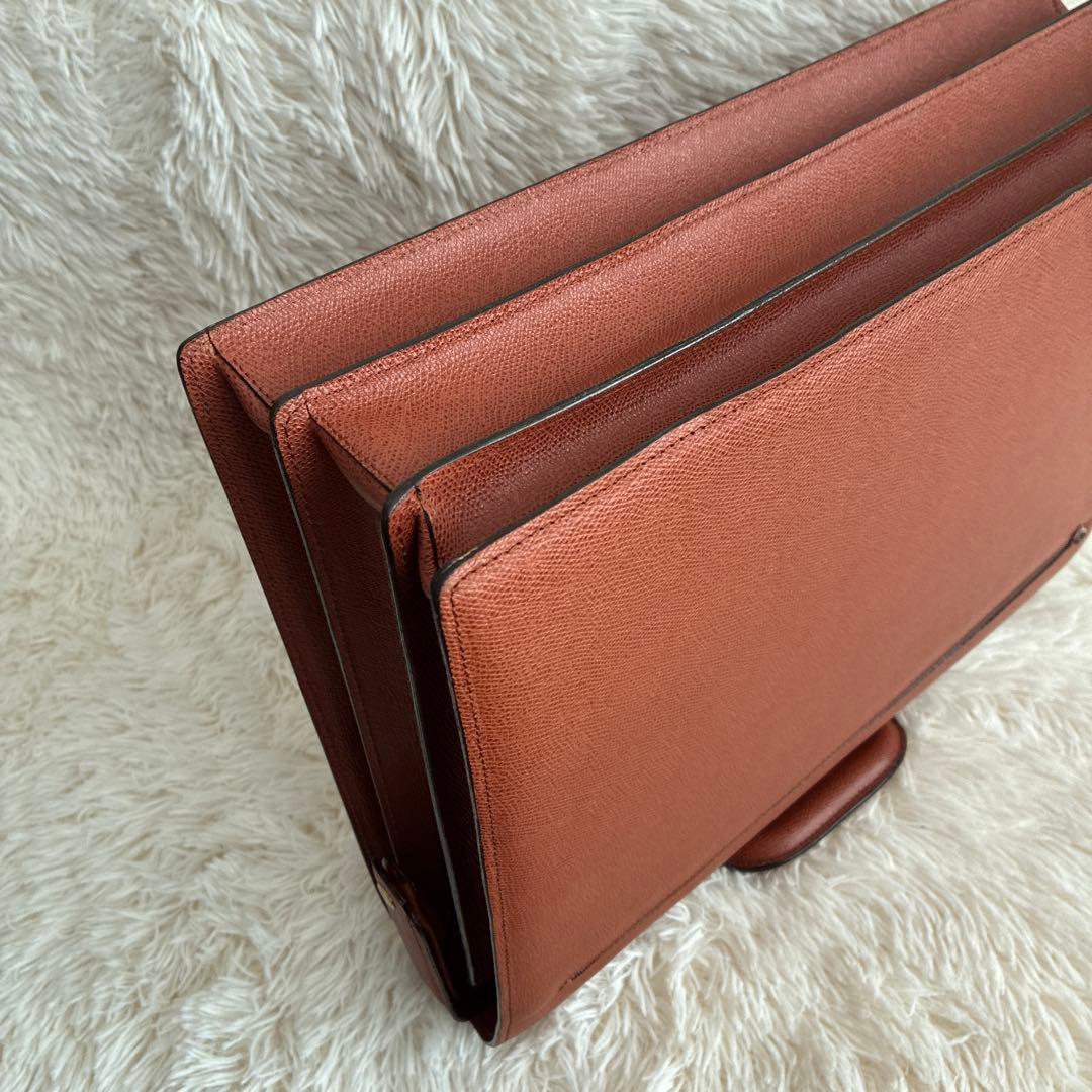 極美品・鍵付】ルタヌア LE TANNEUR ダレスバッグ ビジネス A4収納