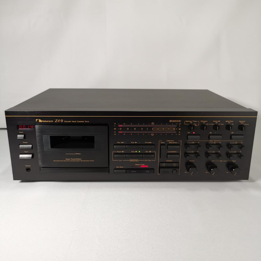 Nakamichi ナカミチ ZX-9 カセットデッキ、ジャンク・要整備 Nakamichi ZX-9 速度低下の原因は？ – Audiolife － Enjoy your audio