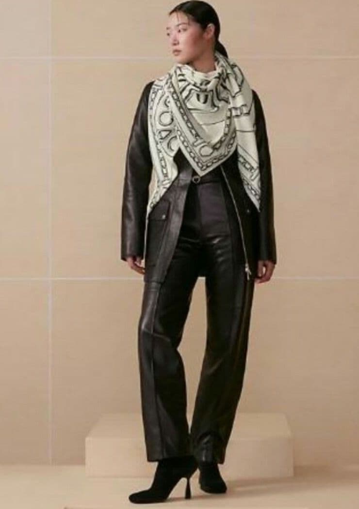 エルメス2024 カシシル カレジェアン カシミアシルク 新作 今月