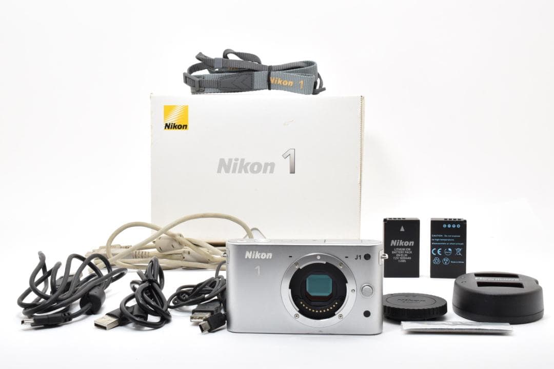 ニコン 1 J1 ミラーレスデジタルカメラボディ シルバー バッテリー x2 Amazon | Nikon 1 J1 ボディ シルバー | コンパクト 通販
