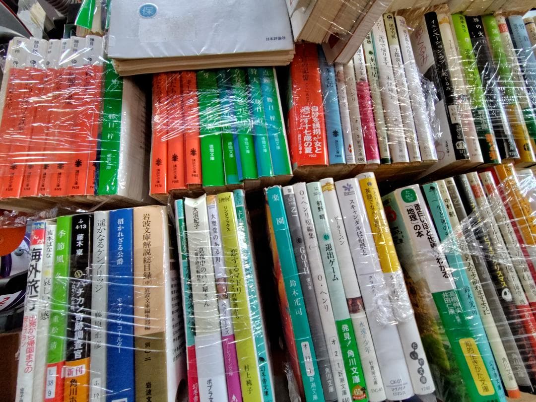 【裁断済み】文庫本／勝目梓　団鬼六　松本清張　内館牧子　吉田修一他120冊以上