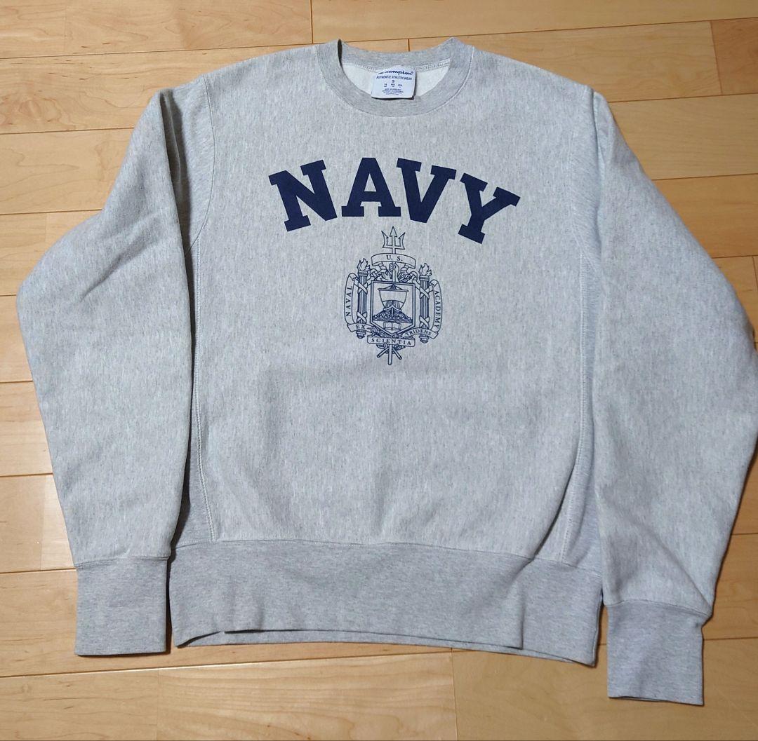 【米軍正規品】US NAVY Champion スウェット Champion】U.S.Navy Reverse Weave Sweat 新品 USA限定企画 リバース