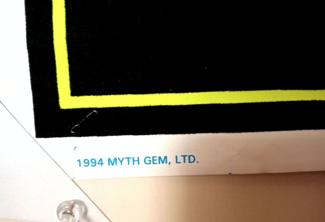 希少 90sビンテージ ベルベットポスター『SWAN SONG』 ツェッペリンB