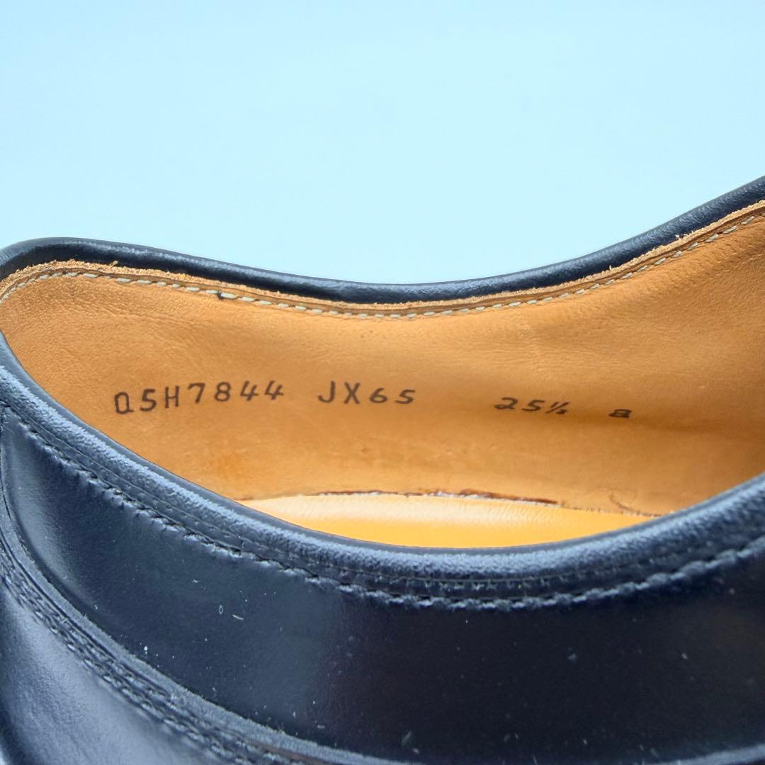 【未使用】REGAL リーガル プレーントゥ 25.5cm 黒 外羽根 革靴