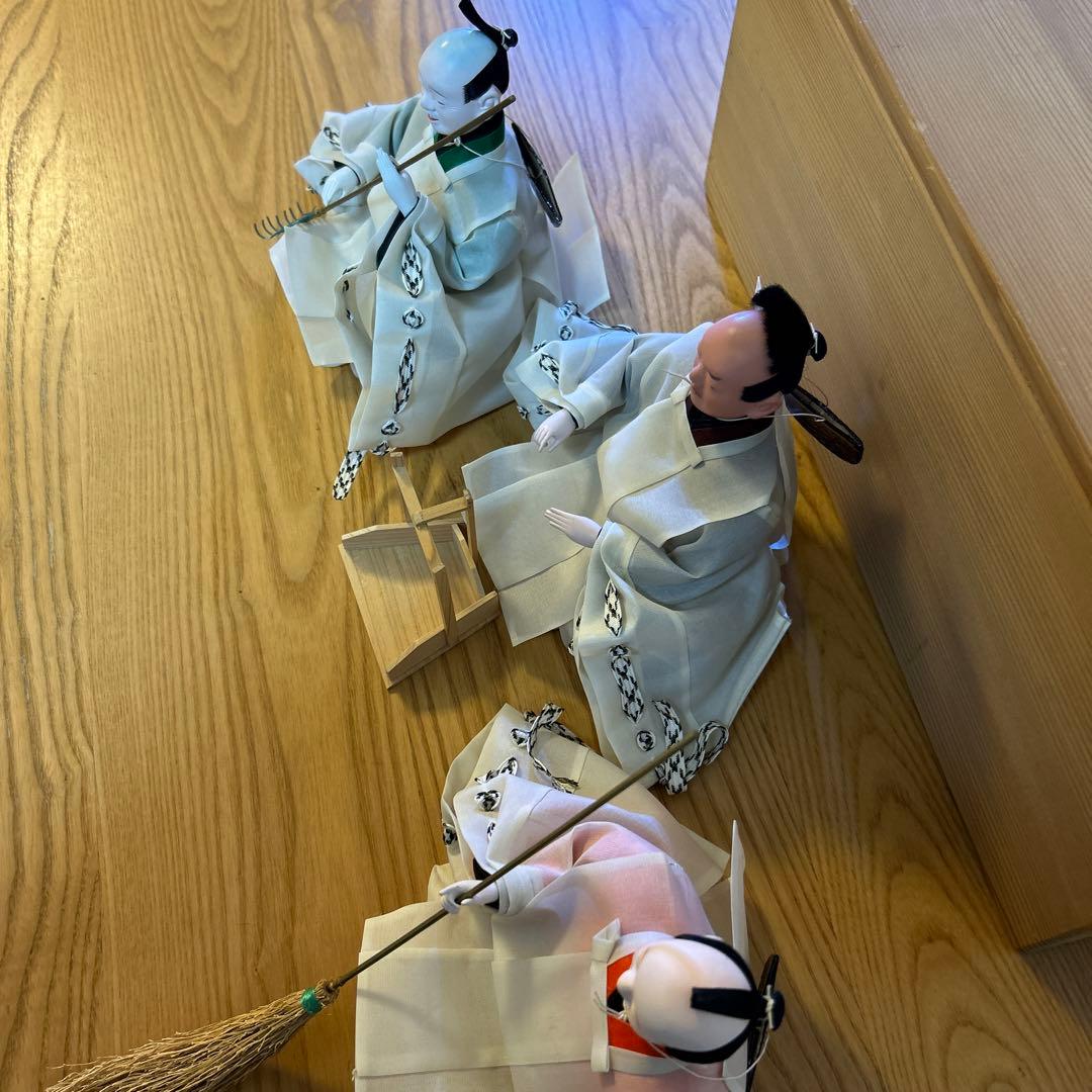 雛人形 三人上戸 仕丁 京人形 松屋 有職 桐箱付き - メルカリ