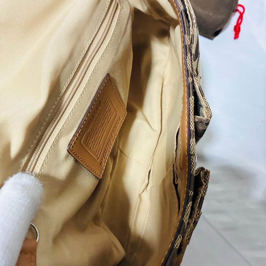 《美品》COACH ワンショルダーバッグ シグネチャー ソーホー ハンドバッグ