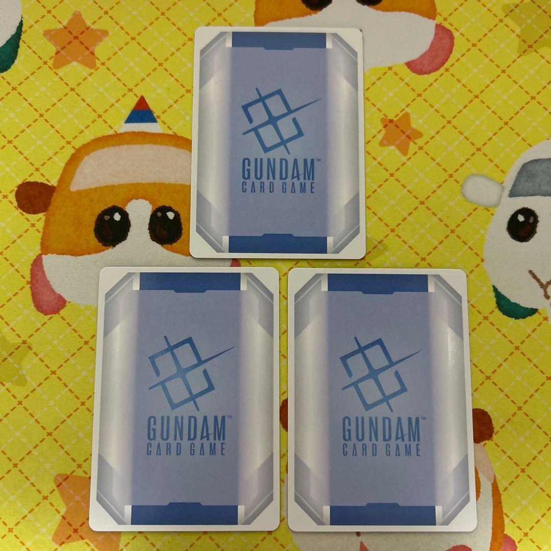 ガンダムカードゲーム 三日月・オーガス Vジャンプ プロモ 3枚 - メルカリ