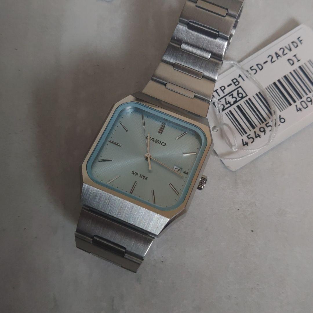 CASIO MTP-B185D 新品 アイスブルー 海外モデル 新品未使用 - メルカリ