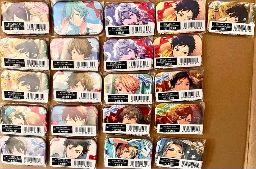 あんスタ 紫之創 一番カフェ バレンタイン 缶バッジ 薫 泉 晃牙 中国