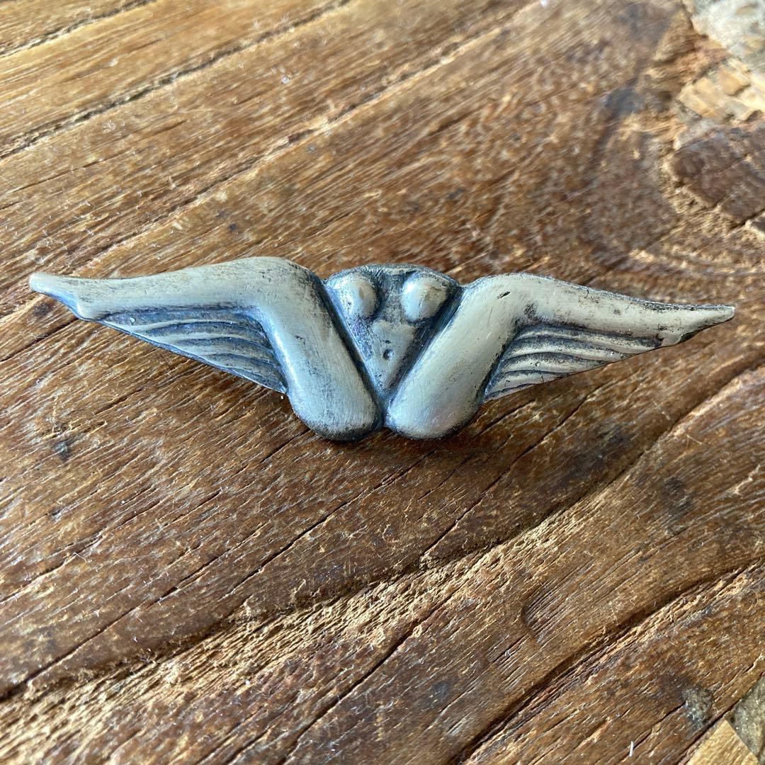 50's 60's ヴィンテージ　ピン　ブローチ　BUSH PILOT バイカー 50´s 60´s ヴィンテージ ピン ブローチ BUSH PILOT バイカー