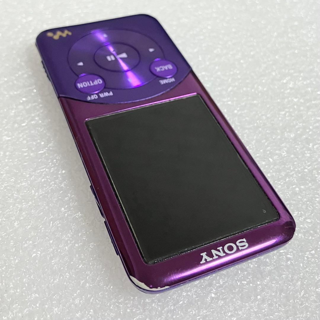 バッテリー良好】 ソニー ウォークマンNW-S755 16GB むらさき - メルカリ