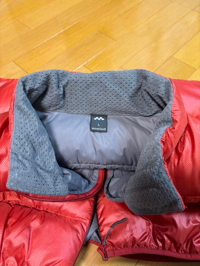 宮城リョータ様専用 monbell 赤 ダウンジャケット - メルカリ