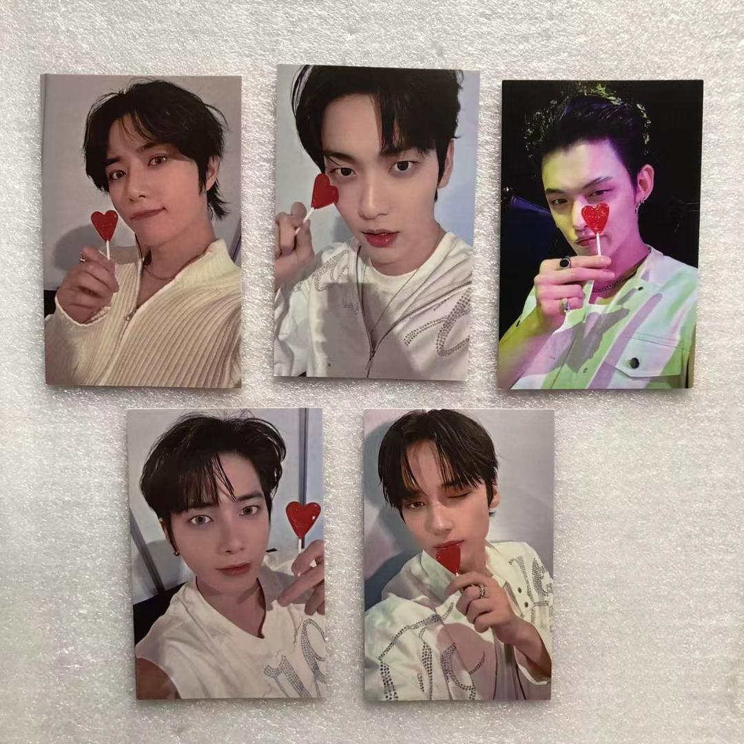 TXT LOVE LANGUAGE 韓国 公開放送 サノク トレカ 5枚 TXT サノク Love Language トレカ 5枚全員 TXT LOVE LANGUAGE 韓国