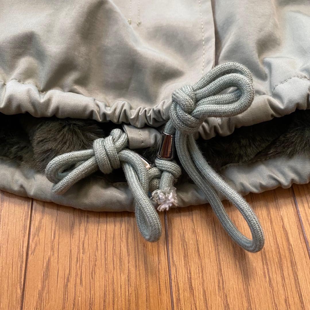 極美品稀少】ポリーヌブロー Pauline Bleu ラクーンファーブルゾン