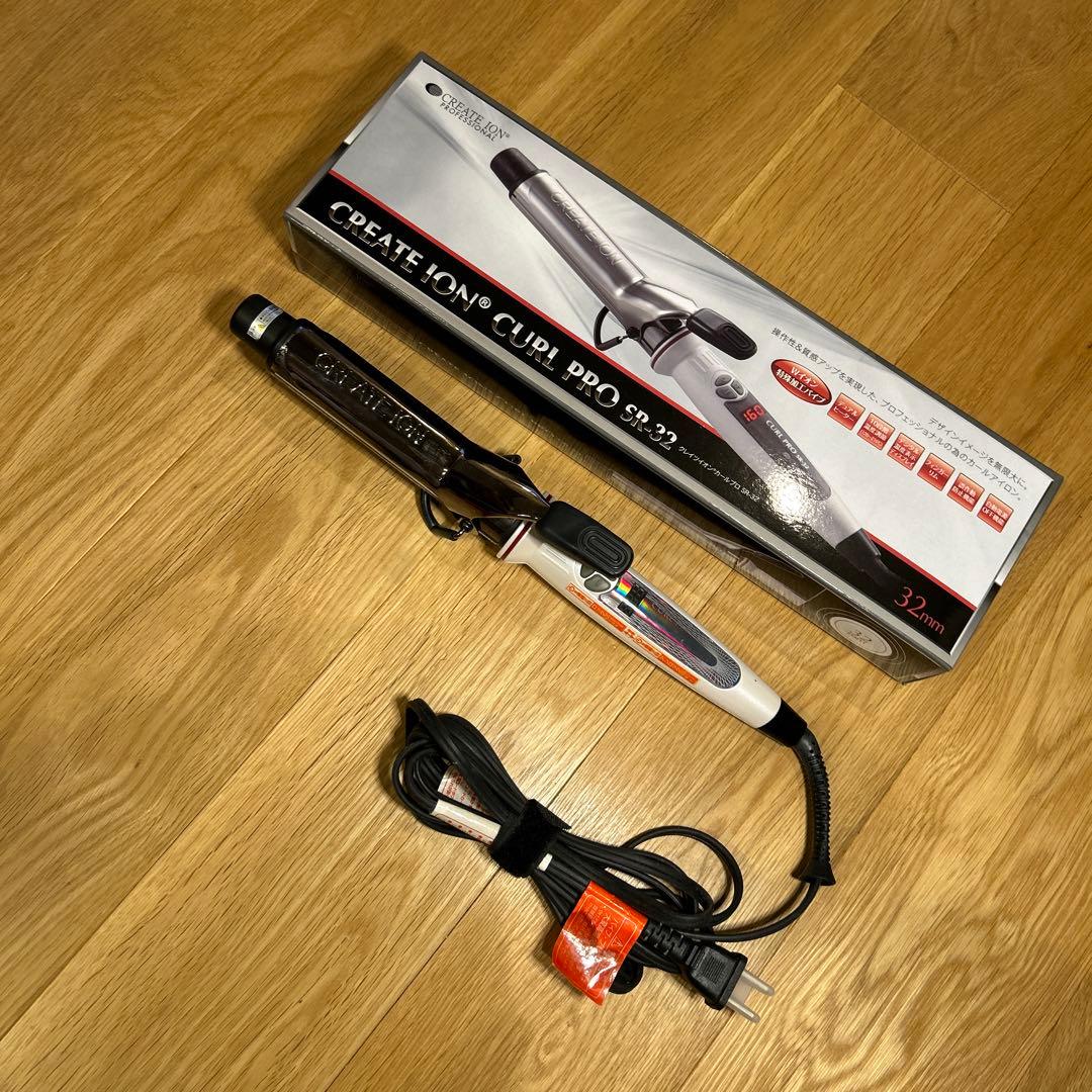 CREATE ION CURL PRO SR-32 カールアイロン - メルカリ