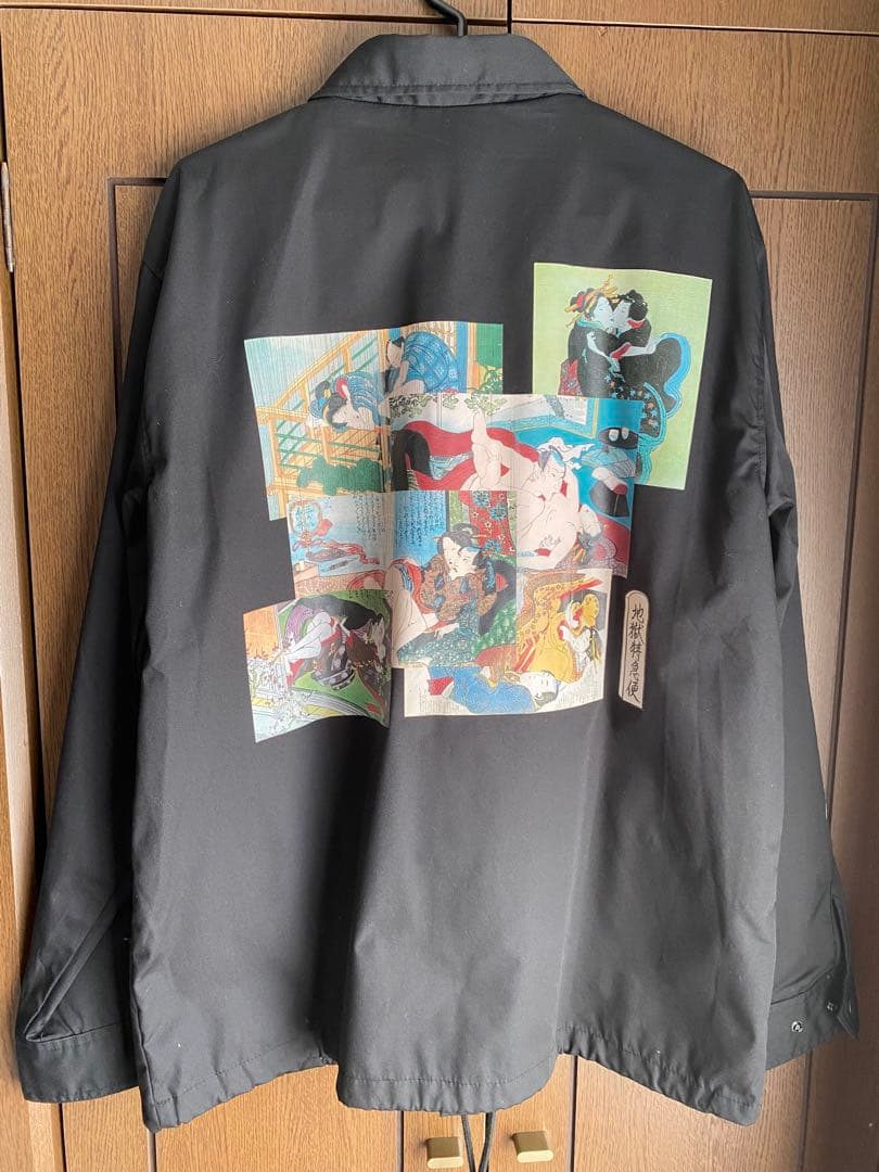 FLAGSTUFF 地獄特急便 フラグスタフ \"MIX\"コーチジャケット　L